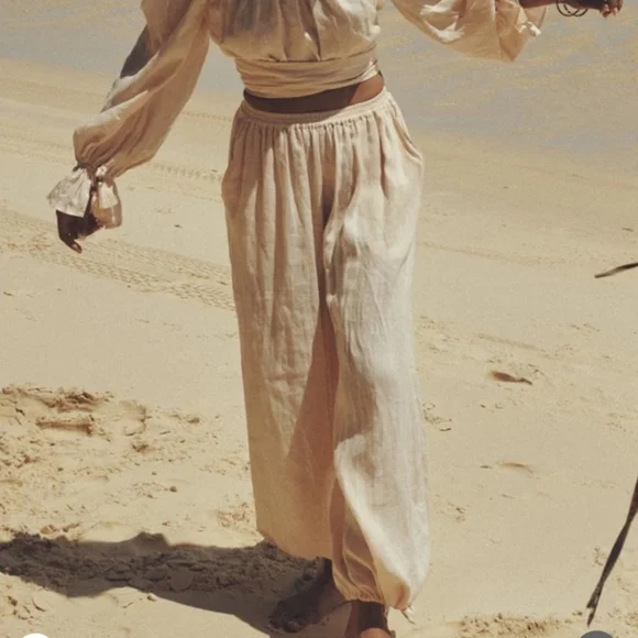 Spell Mae Linen Pants *Small* - Picture 3 of 9